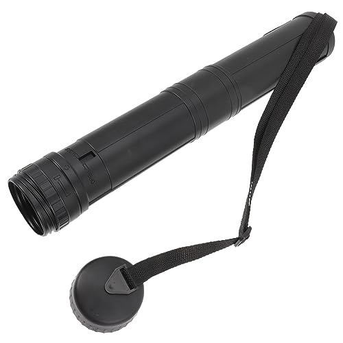 WEKAMOS Telescopic Artwork Tube for Posters and Drawings Shoulder Strap Storage Container for Artists Architects and Designers Multi-functional Drafting Tube for and Organization