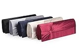 Damara Womens Large Satin Bowknot Prop Wedding Bridal Evening Clutch Bags