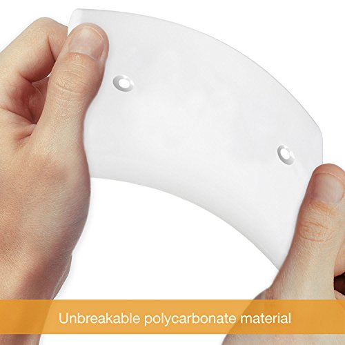 2 Enerlites+8801+W+10PCS+Standard+Polycarbonate+Thermoplastic