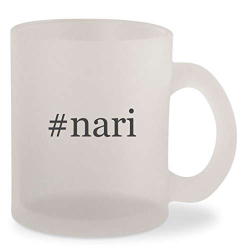#nari - Hashtag Frosted 10oz Glass Coffee Cup Mug #nari - Hashtag Frosted 10oz Glass Coffee Cup Mug