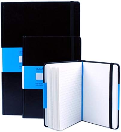 Seawhite Alternate Lined Travel Journal A5-128 pages, Black - Image 3
