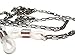 ATLanyards Rectangle Box Chain Eyeglass Holder - Stainless Steel Eyeglass Chain