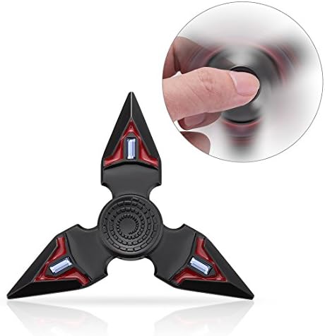 The Anti-Anxiety Fidget hand spinner Xelparuc Toy Stress Reducer Help Focusing for ADD, ADHD, Anxiety, and Autism Adult Children Black