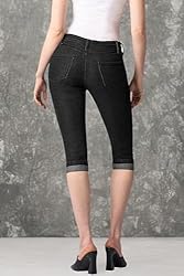Hybrid & Company Women's Stretchy Slim Fit Denim