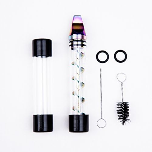 Glass Tip Rolling Blunt - Espresso Machine Replacement Parts/InnovativeMechanical Adapter for Tea, Herb Leaves, Coffee, Grains, Spices,or Other Coffee Beans, 1 pcs -Multicolor