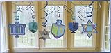 Hanukkah Icon Hanging Decoration, 12pc