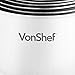 VonShef Premium 6 Piece Measuring Cup Set Grade Stainless Steel