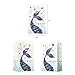 WERNNSAI 16 PCS Mermaid Party Supplies - Party Bags for Girls Treats Bags Storage Gift Portable Paper Goodies Bags for Kids Birthday Baby Shower Pool Party Favors