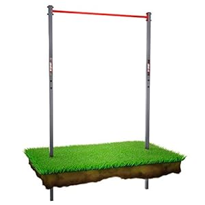 K-Sport: Stationaire outdoor-optrekstang, tot 150 kg belastbaar, weerbestendig krachtstation met pull-up bar…