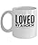 Great Coffee Mug - Loved By A Horse - Cool 11oz White Ceramic Cup