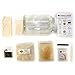 Home Craft Works Kombucha Brewing Kit Includes Organic Kombucha Scoby, Glass Brew Jar, Organic Loose Leaf Tea, Temperature Gauge, Organic Sugar, pH strips, cotton tea bag, and organic cotton cover