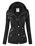 Made by Johnny MBJ WJC643 Womens Pop of Color Parka