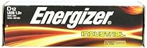 Energizer D Alkaline Industrial Batteries1.5v, Box of 12