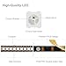 BTF-LIGHTING WS2812B IC RGB 5050SMD Pure Gold Individual Addressable LED Strip 3.28FT 144LED 144Pixel/m Flexible Full Color IP65 DC5V for DIY Chasing Color Project(No Adapter or Controller)