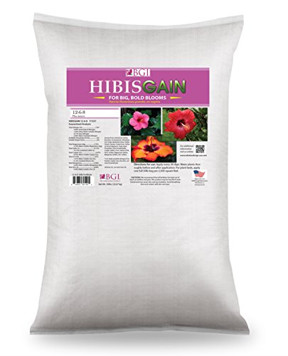 HIBISGAIN 50lb Bag, Hibiscus Fertilizer HIBISGAIN 50lb Bag, Hibiscus Fertilizer