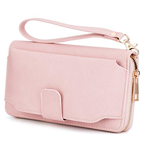 Wristlet Wallet Purses Women Cellphone Pocket Clutch