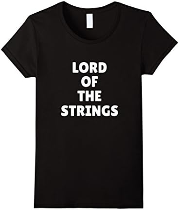 Womens Lord Of The Strings T-Shirt XL Black