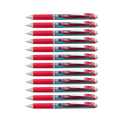 Pentel EnerGel Deluxe RTX Retractable Liquid Gel Pen, Fine Line, Needle Tip, Re…