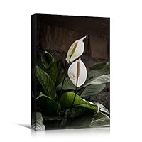 Canvas Wall Art White Fields Bohemian Colorful Floral Group Multicolor Photography - 12x18 inches