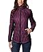 Ladies' Mixed Media Down Jacket Purple Medium
