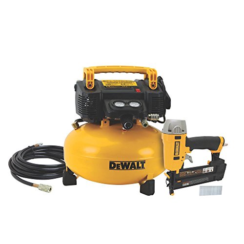 DEWALT Air Compressor Combo Kit with Brad Nailer (DWC1KIT-B)