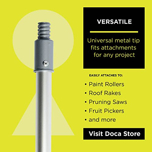 DocaPole Cleaning Kit with 6 Foot Telescoping Extension Pole; Includes