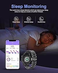 Smart Watch for Men Fitness Tracker Bluetooth Calls
