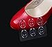 6Sheets(36PCS) Clear Gel Oval Foot Corn Rings Gel Cushions Pads Caps Remover Shoes Stick Foot Protector Self Adhesive Back Heel Sticker