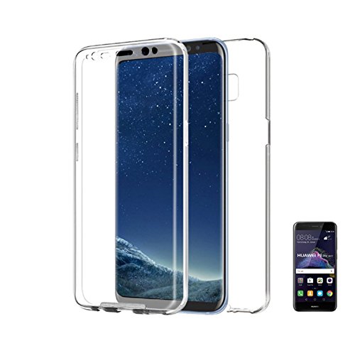 PLANETMOVIL ® HUAWEI P LITE FUNDA DE SILICONA DELANTERA  TRASERA RIGIDA