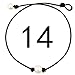Weilim Natural Shell Choker Necklace for Women Handmade Hawaii Wakiki Beach Choker Jewelry Gift (Black14)