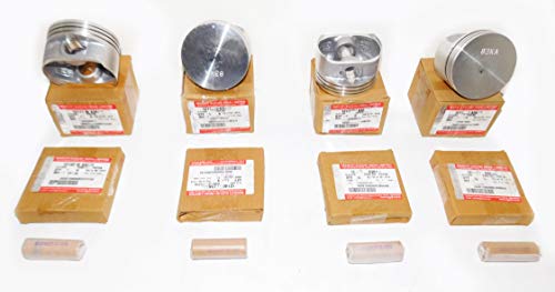 SUZUKI K12M PISTON RING SET WITH GUDGEON PINS (Bore X Stroke : 73 X 71.5 mm) 1.2L 1197cc DOHC 16V VVT 84.3 PS 62 kW. PISTON RING SETS FITS SUZUKI SWIFT RITZ SPLASH SWIFT (STD)