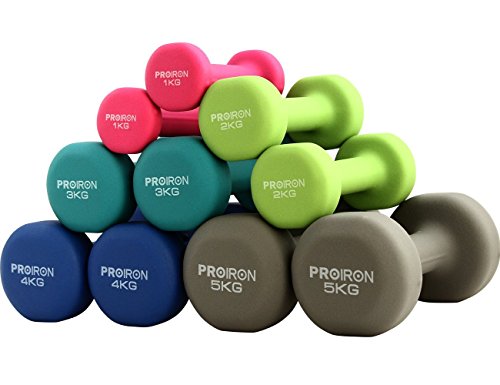 PROIRON Neoprene Dumbbell Weights Home Gym Exercise Madagascar Ubuy