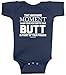 Threadrock Unisex Baby That Awkward Moment When Mom Sniffs Your Butt Bodysuit