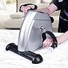 Mini Exercise Bike Pedal Exerciser Arm Leg Trainer Cycle Exercise Bike Silver