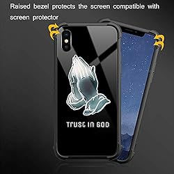 CARLOCA Compatible with iPhone Xs MAX Case,Trust in