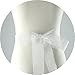 QueenDream bridal belts White Organza bridal sash wedding sash belt crystal rhinestone belt rhinestone belts for kids