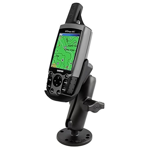 Ram Mount RAM-B-138-GA12U Flat Surface Mount for Garmin Astro 220, GPS 60, GPSMAP 60, 60C, 60CS, 60CX, 60CSx