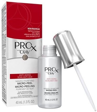 Olay ProX Anti-Aging Nightly Purifying Micro-Peel 1.3 Fl Oz