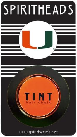 University of Miami - TINT Hair Chalk - orange