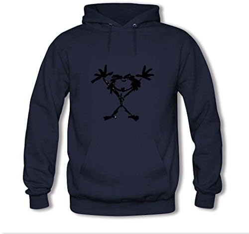 Pearl Jam Alive Logo for men's long sleeves hoodies X-Large Deep Blue