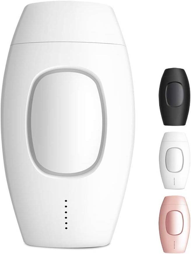 Permanent IPL Epilator, 600000 Flash Professional Permanent IPL Epilator Laser Hair Removal Electric Photo Women Painless Threading Hair Remover Machine,White