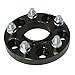 UberTechnic 25mm (1 inch) Black 5x100 Wheel Spacers - Hubcentric 56.1 for Scion FRS FR-S BRZ Baja Forester WRX Impreza Legacy Outback Saab 9-2x