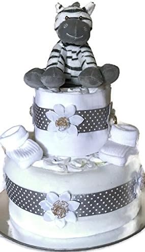 baby shower nappy cake girl