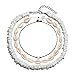 TIKCOOL Cowrie Shell Necklace for Women Seashell Choker Necklace Set Puka Shell Necklace for Summer