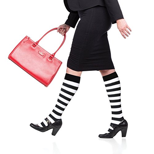 HLTPRO 20-30 mmHg Compression Socks Women & Men - Compression Stockings for Running, Nurse, Flight, Travel - Thumbnail 6