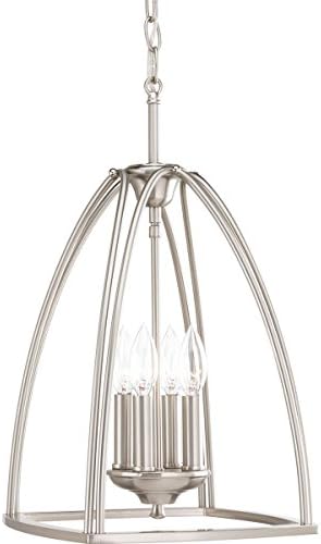 Progress Lighting P3786-09 Tally Hall & Foyer, Nickel