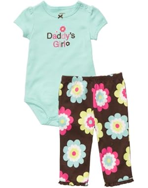 Baby Girls’ Bodysuit & Pant Set