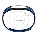 moreFit Fitness Tracker, Slim Touch Screen Activity Health Tracker Wearable Pedometer Smart Wristband, Black/Blue