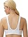 Glamorise Women's Double Layer Custom Control Sport Bra , White , 42DD