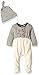 Burt's Bees Baby Baby Organic Footed Coverall & Knot Top Hat